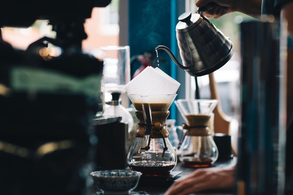 Kaffeezubereitung Perfekte Tasse Kaffee